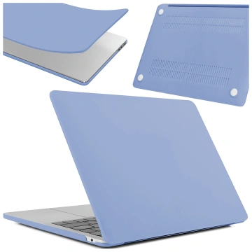 Etui do Apple Macbook Air 15 2023-2025 (M2/M3/M4) – elastyczna, matowa obudowa ochronna, lekka i odporna – Alogy AirGuard™ Lawendowy