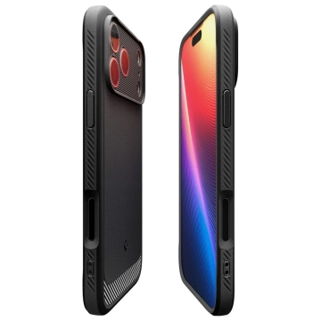 Etui Spigen Rugged Armor Mag MagSafe iPhone 17 Pro Max Czarny