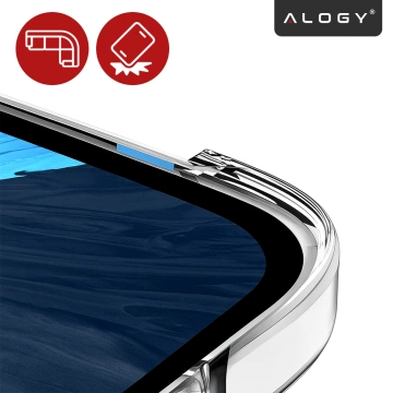 Schutzhülle für Redmi Pad SE 11" (2023), verstärkte Ecken, schlank und leicht, stoßfest, Alogy FlexiShield™ – Transparent