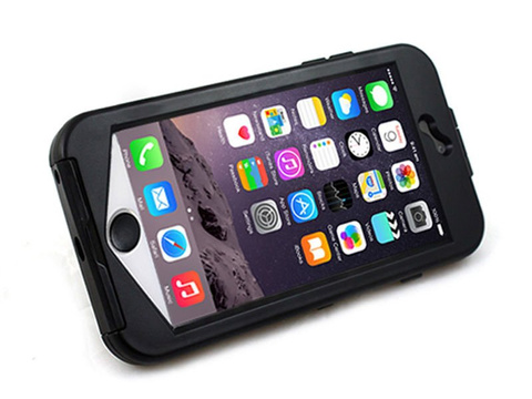 Uchwyt rowerowy z etui iPhone 6 Plus 5.5"