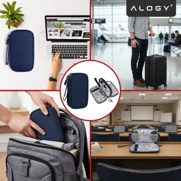 Laptop-Hülle, MacBook Air Pro 13,3 Zoll Alogy Hartschaum-Tasche, Schutzhülle für 13–14 Zoll Laptops, Schwarz