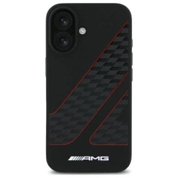 Mercedes-AMG Checkered Flag MagSafe Hardcase do iPhone 16 6,1″ – Czarny