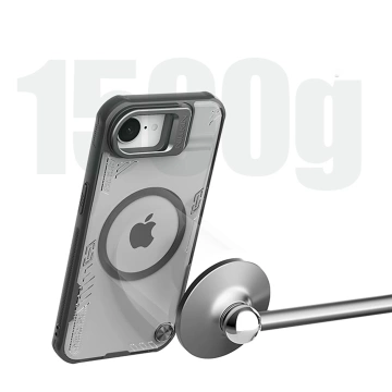 Etui do iPhone 16e Nillkin Iceblade MagSafe Podstawka Czarne