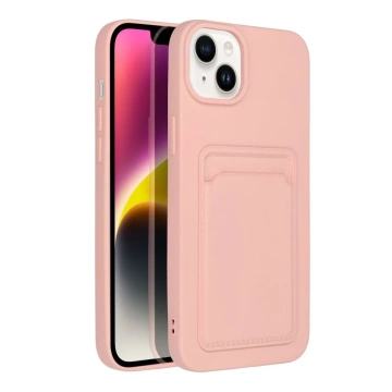 KARTENHÜLLE für IPHONE 14 PLUS rosa