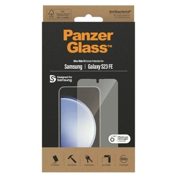 Gehärtetes Glas für Samsung Galaxy S23 FE PanzerGlass Ultra-Wide Fit