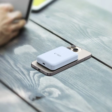 Powerbank magnetyczny PB11 Lifemag Magsafe Power Bank 10000 mAh Blue