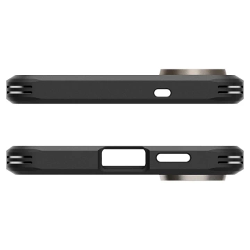 Etui do Samsung Galaxy S25 Edge Spigen Tough Armor Mag Szaro-Czarne