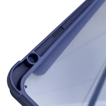 Stand Tablet Case etui Smart Cover pokrowiec na iPad Pro 12.9 2020 / 2021 / 2022 / iPad Air 13 2024 z funkcja podstawki zielony