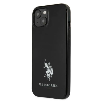 US Polo Hardcase Horses Logo Handyhülle iPhone 13 mini 5,4" Schwarz Schwarz
