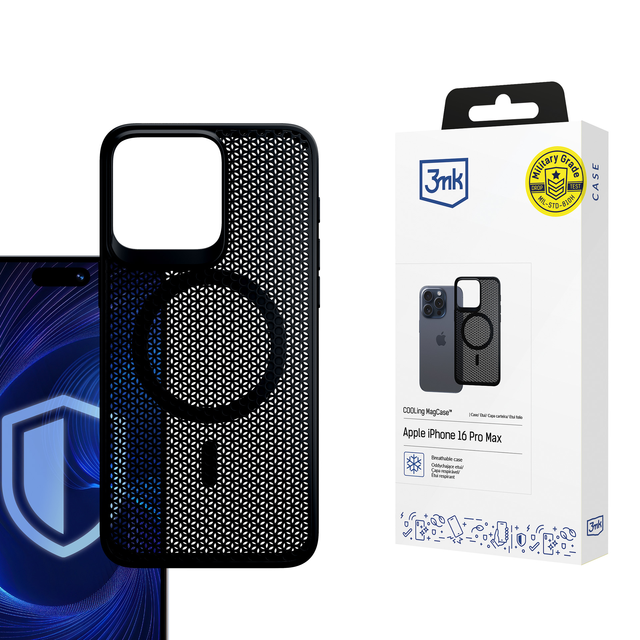 Etui ochronne do Apple iPhone 16 Pro Max 3mk COOLing MagCase