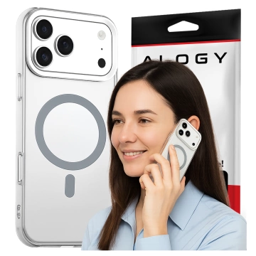 Etui do Apple iPhone 17 Pro Max – matowa obudowa do MagSafe z ochroną obiektywu, smukłe i odporne na zarysowania, idealne dopasowanie – Alogy Skinny MatteCase™ Białe