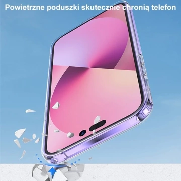 Etui USAMS Ice Magnet do iPhone 14 Plus 6,7"  IP14MBC01 (US-BH801) transparent