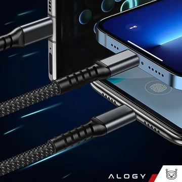 Hülle für iPhone 14 Pro Mag Safe Matt Case Cover matt Alogy Ring gepanzerte Handyhülle Schwarz