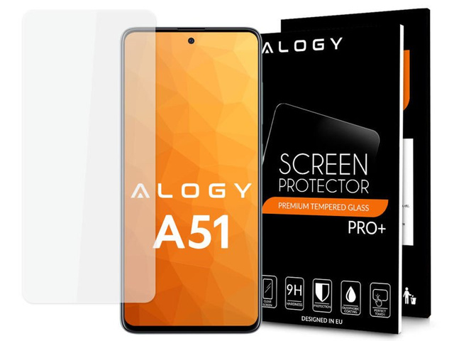 Alogy gehärtetes Glas für Bildschirm für Samsung Galaxy A51