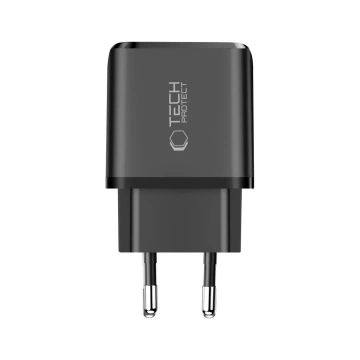 Ładowarka Tech-Protect NCA20 20W 2xUSB PD QC3.0 Czarna