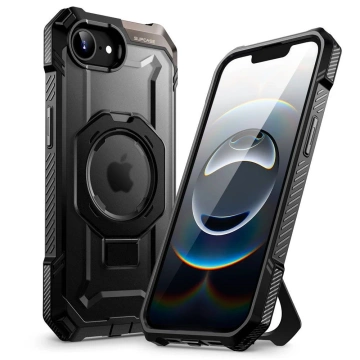 Etui Supcase UB Grip MagSafe iPhone 16e Black Ochronne Mocne