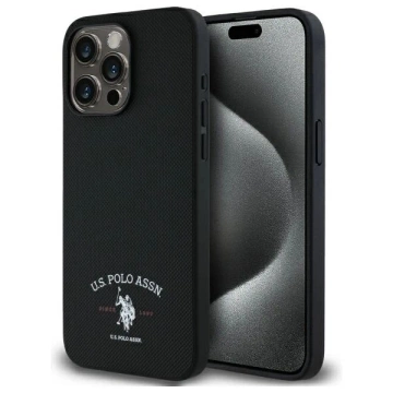 Etui do iPhone 15 Pro Max US Polo Printed DH Logo Czarne