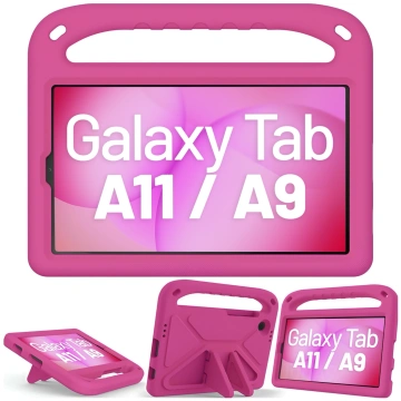 Etui do Samsung Galaxy Tab A11 (X130/X135) / A9 2023 8.7" (X110/X115) dla dzieci obudowa na tablet Alogy Kids Case Różowe
