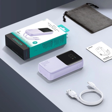 Powerbank Joyroom JR-PBC06 30W 10000mAh USB-C Lightning Fioletowy