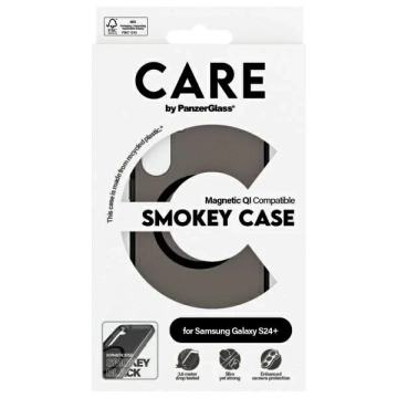 Etui do Samsung Galaxy S24+ CARE by PanzerGlass Flagship QI Case Dymny