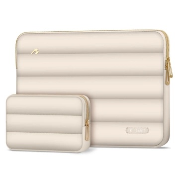 Etui Tech-Protect Puffy 13-14" Sand + Mini Pokrowiec