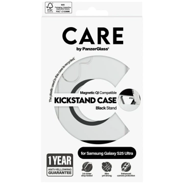 Etui do Samsung Galaxy S25 Ultra CARE by PanzerGlass Feature Kickstand QI