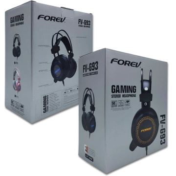 Forev Gaming-Kopfhörer mit LED-Mikrofon FV-G93 USB