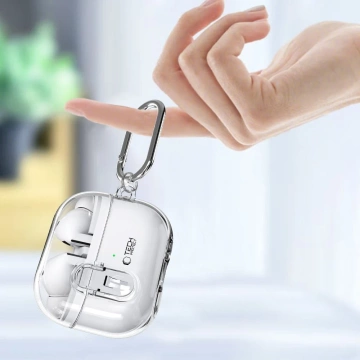 Etui ochronne Flexair do Samsung Galaxy Buds 3 / 3 Pro Clear
