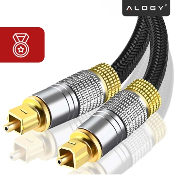 Optisches Digitalkabel Alogy 6.0mm Audio TV PC Kabel 3m