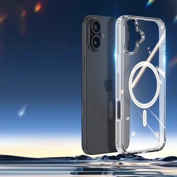 Etui MagSafe do iPhone 16 Dux Ducis Clin Mag Przezroczyste