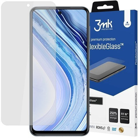 Szkło 3mk Flexible Glass 7H do Xiaomi Redmi Note 9S/ 9 Pro/ 9 Pro Max