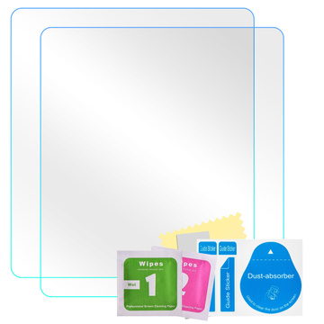 2 x hydrophobe Nano-Folie, Fensteraufkleber, Spiegel, Regen, wasserdicht, für Auto, Auto, Badezimmer, 15 x 20 cm, 2 x Nano-Spiegelfolie