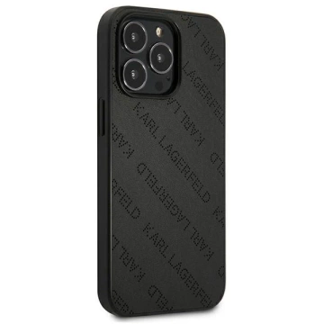 Etui Karl Lagerfeld KLHCP13XPTLK do iPhone 13 Pro Max 6,7" hardcase Perforated Allover