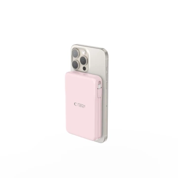 Powerbank MagSafe 10000mAh Tech-Protect PB31 LifeMag Różowy