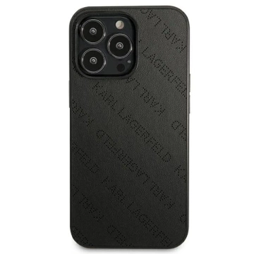 Etui Karl Lagerfeld KLHCP13XPTLK do iPhone 13 Pro Max 6,7" hardcase Perforated Allover