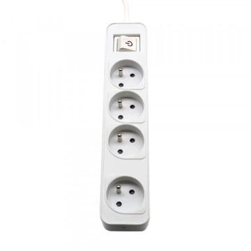 Przedłużacz Philips CHP2144WB/60 4 Gniazda 3m Zabezpieczenie Biały