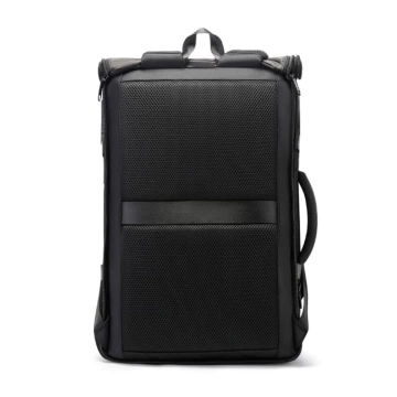 Plecak Antykradzieżowy wodoodporny Bange 30L miejski podróżny 51x32x20 cm do pracy samolotu męski damski z zamkiem szyfrowym i odpinaną saszetką Czarny