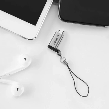 UGREEN Adapter von USB Type C auf Micro USB grau (50590)