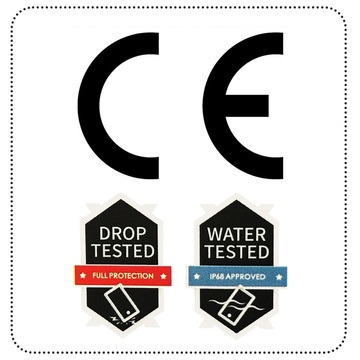 Hülle für Samsung Galaxy S23 Plus, gepanzert, wasserdicht, IP68, 360-Grad-Rüstung, integriertes Glas, Alogy, Schwarz