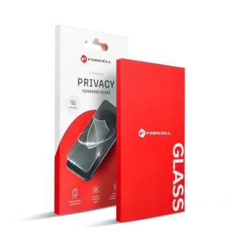 Szkło hartowane do iPhone 16 Pro Forcell Privacy Glass czarne 9H