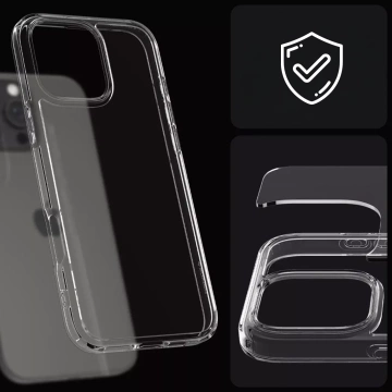Etui Spigen Ultra Hybrid für Apple iPhone 16 Pro Max Crystal Clear