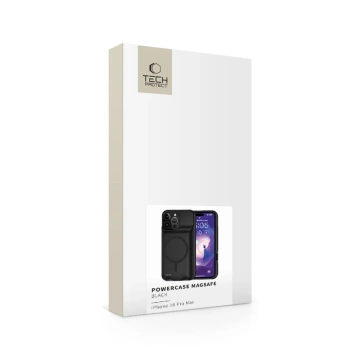 Etui powerbank PowerCase MagSafe 8500 mAh do iPhone 16 Pro Max Black