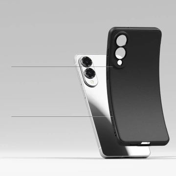 Samsung Galaxy S25 Edge Hülle Ringke Onyx Schwarz Militärqualität