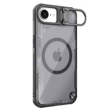 Etui do iPhone 16e Nillkin Iceblade MagSafe Podstawka Czarne