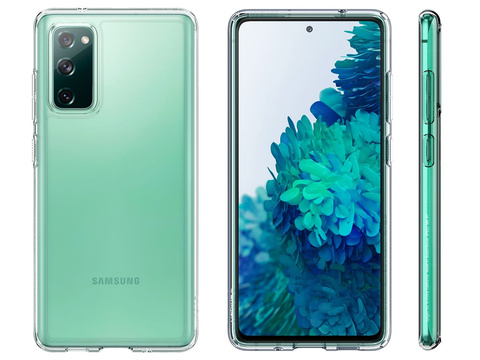 Spigen Ultra Hybrid Hülle für Samsung Galaxy S20 FE Crystal Clear Alogy Vollglas