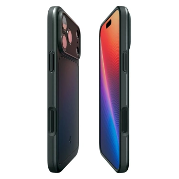 Etui Ochronne do iPhone 17 Pro Spigen Thin Fit Mag MagSafe Abyss Green