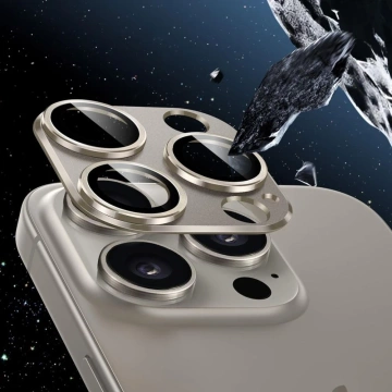 Hofi FullCam Pro Kameraabdeckung für iPhone 16 Pro / 16 Pro Max Schwarz
