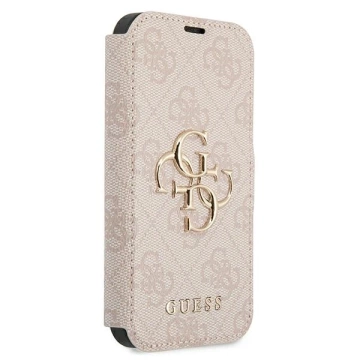 Etui Guess GUBKP13X4GMGPI für iPhone 13 Pro Max 6,7" Buch 4G Big Metal Logo