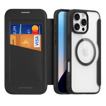 Etui do iPhone 16 Pro Max Dux Ducis Skin X Pro MagSafe Czarne