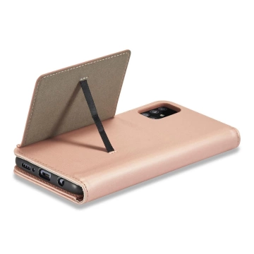 Magnetkartenhülle Hülle für Samsung Galaxy A13 5G Tasche Geldbörse Kartenhalter Pink